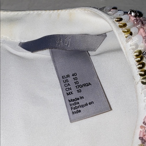 H&M Sequin Collar Blouse - Picture 4 of 5